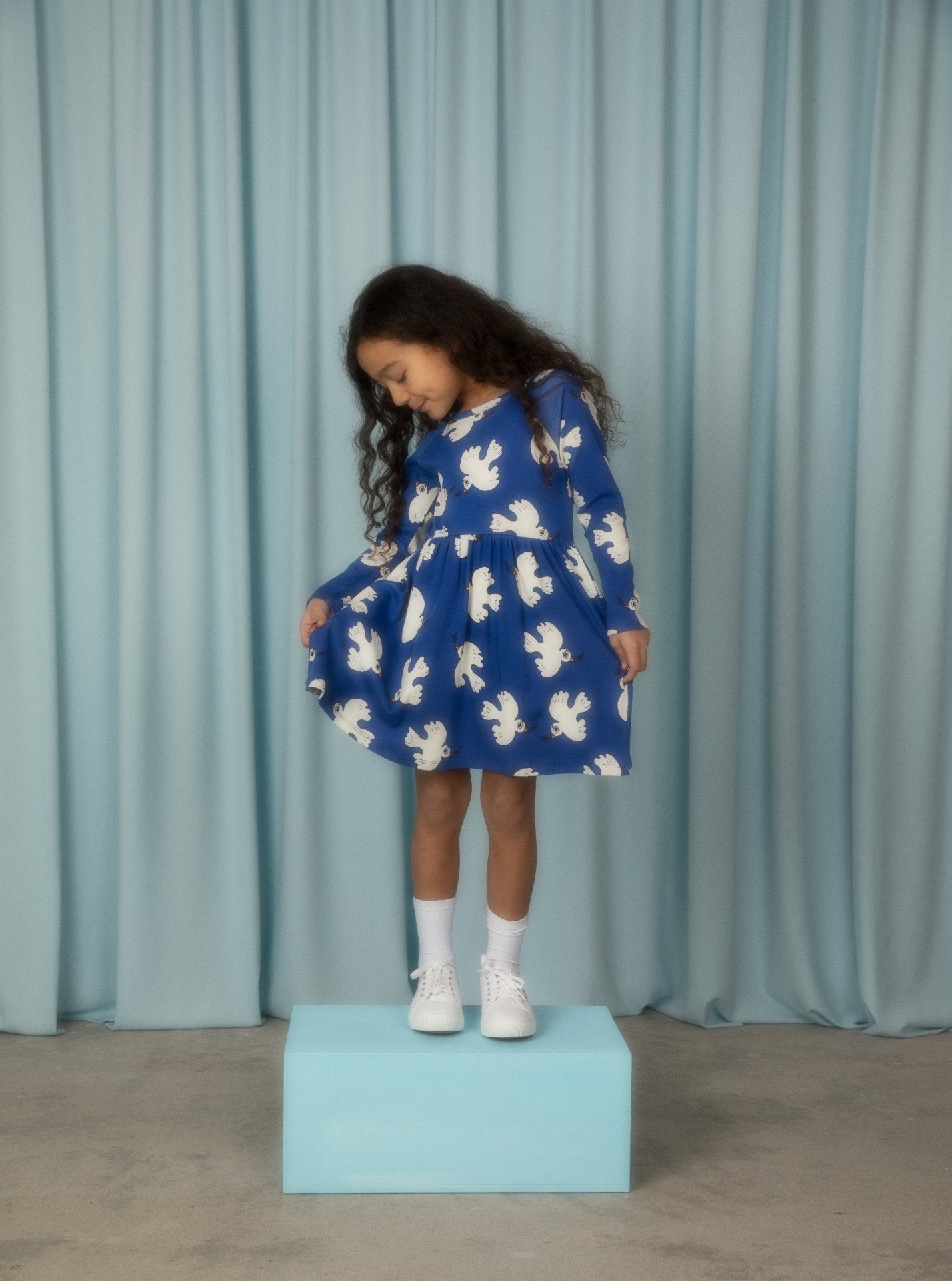 MR x WRANGLER Langarm-Kleid | PEACE DOVE