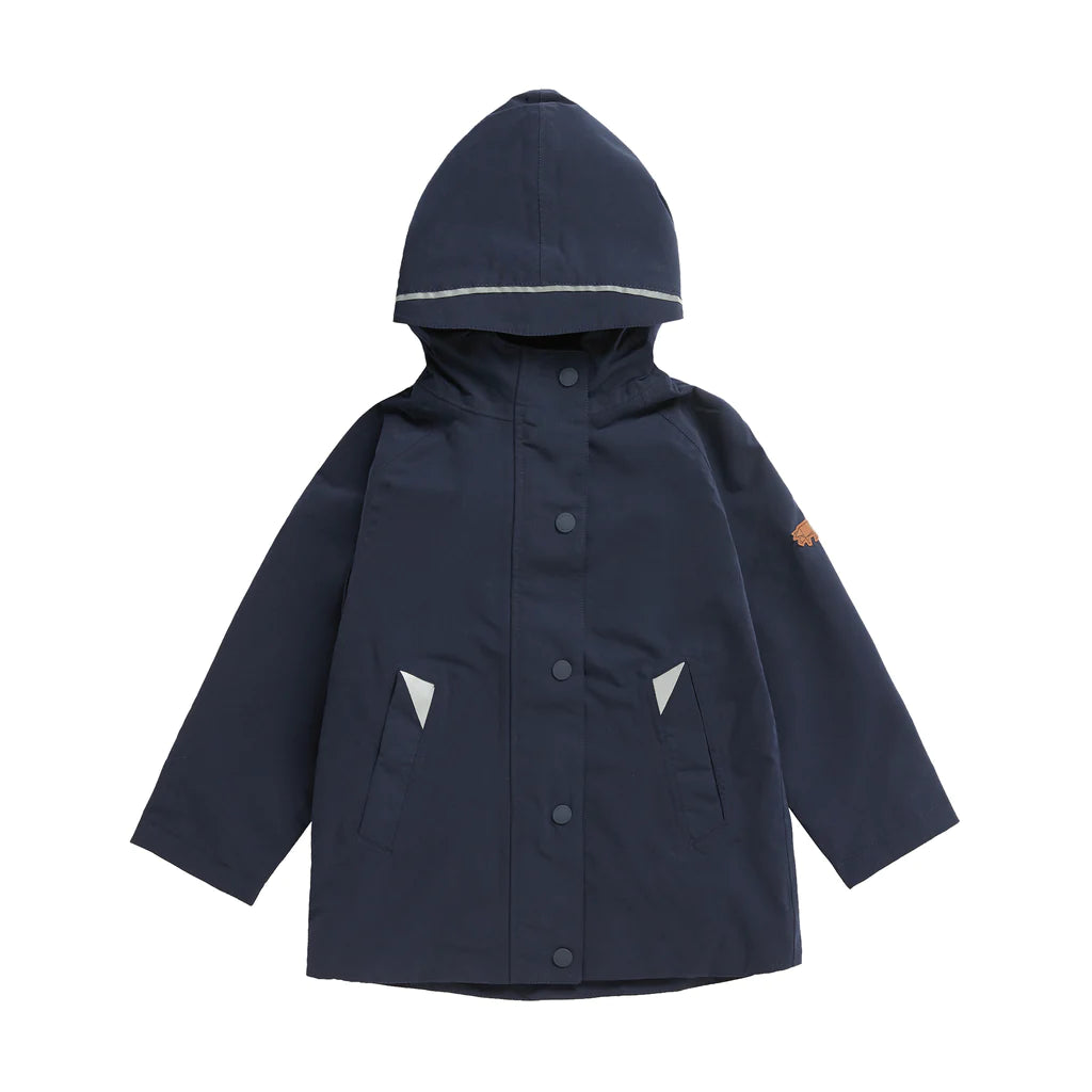 Classic Waterproof Raincoat | INK NAVY