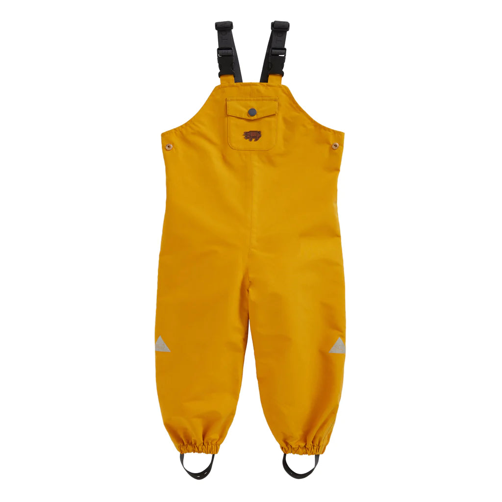 Classic Waterproof Dungarees | YELLOW