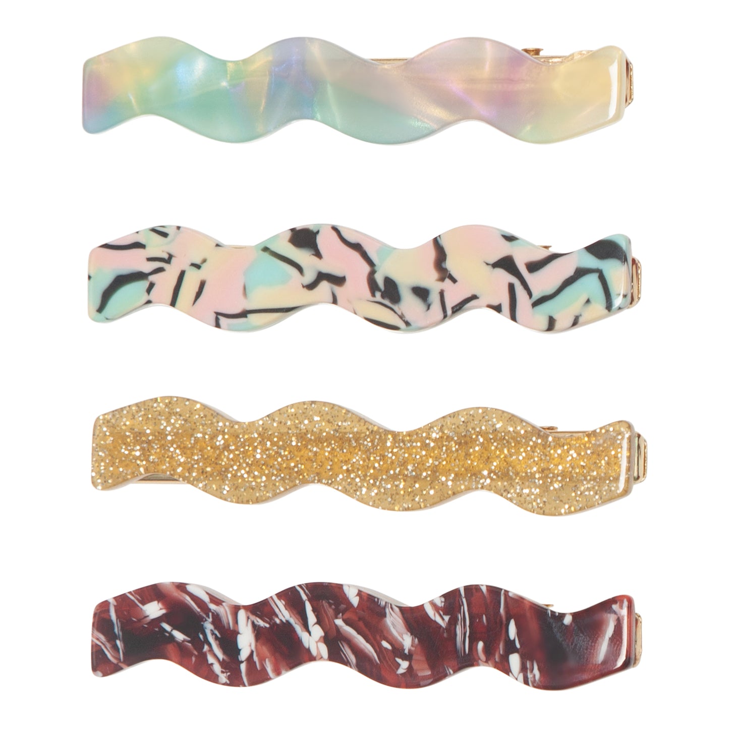 Haarclips | "WAVE ACETATE"