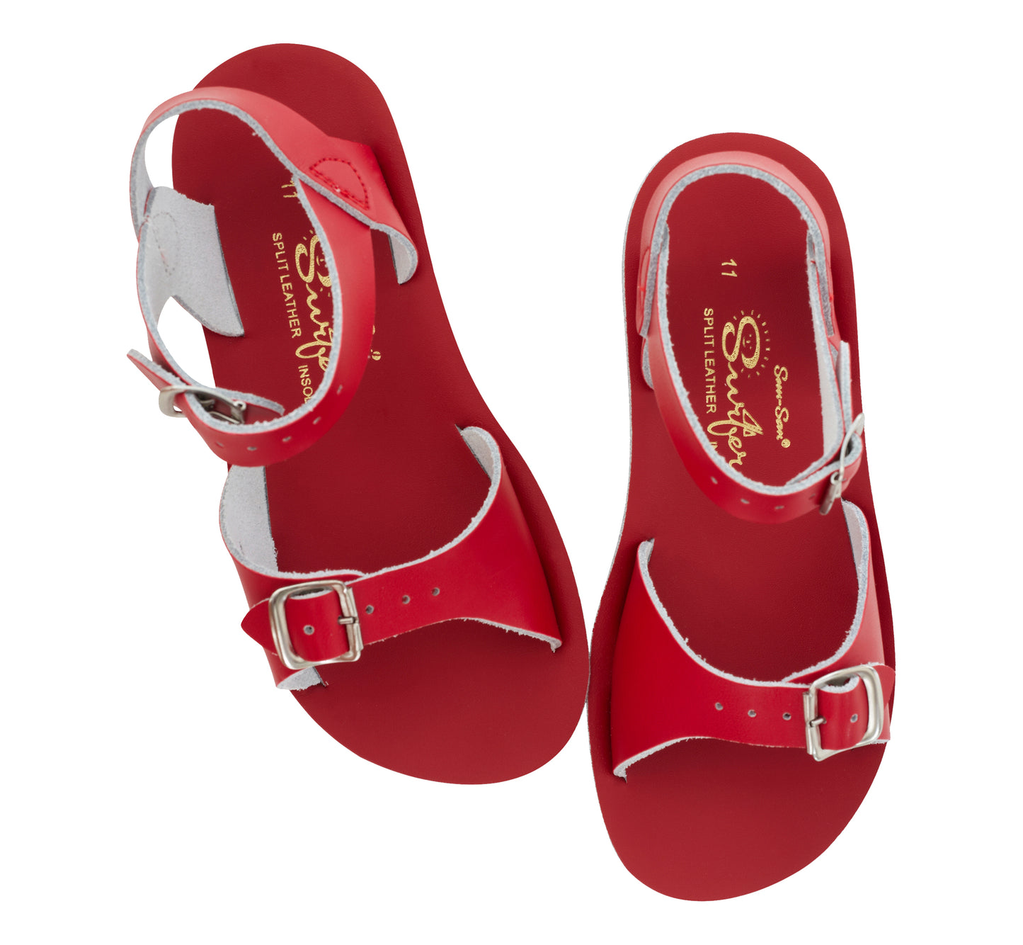 "Surfer" Sandals - Red