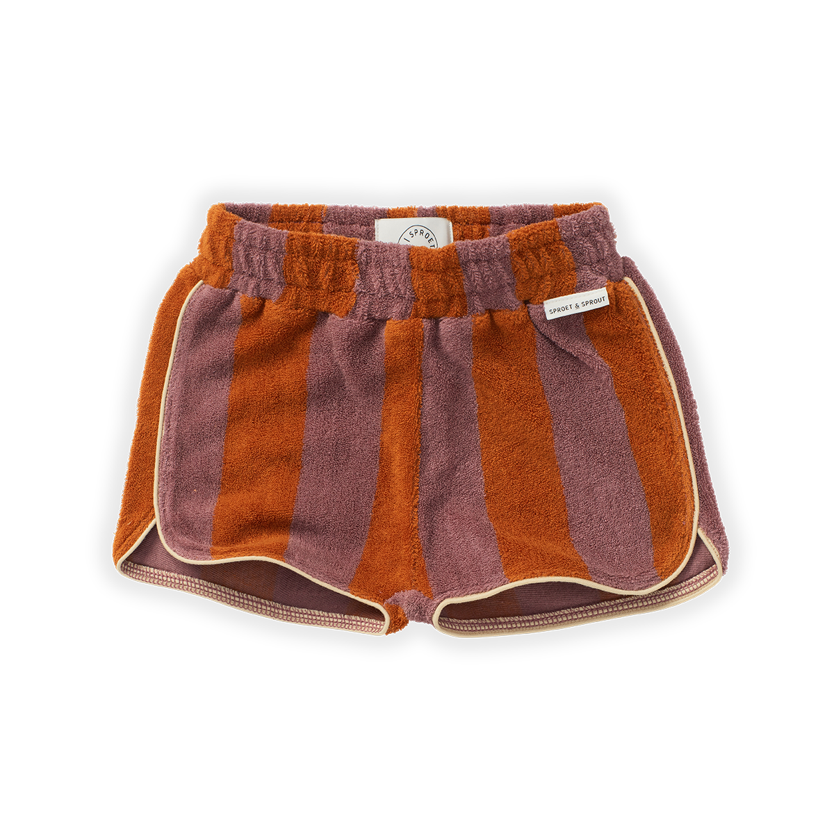 Terry Sport Shorts | STRIPES Orchid