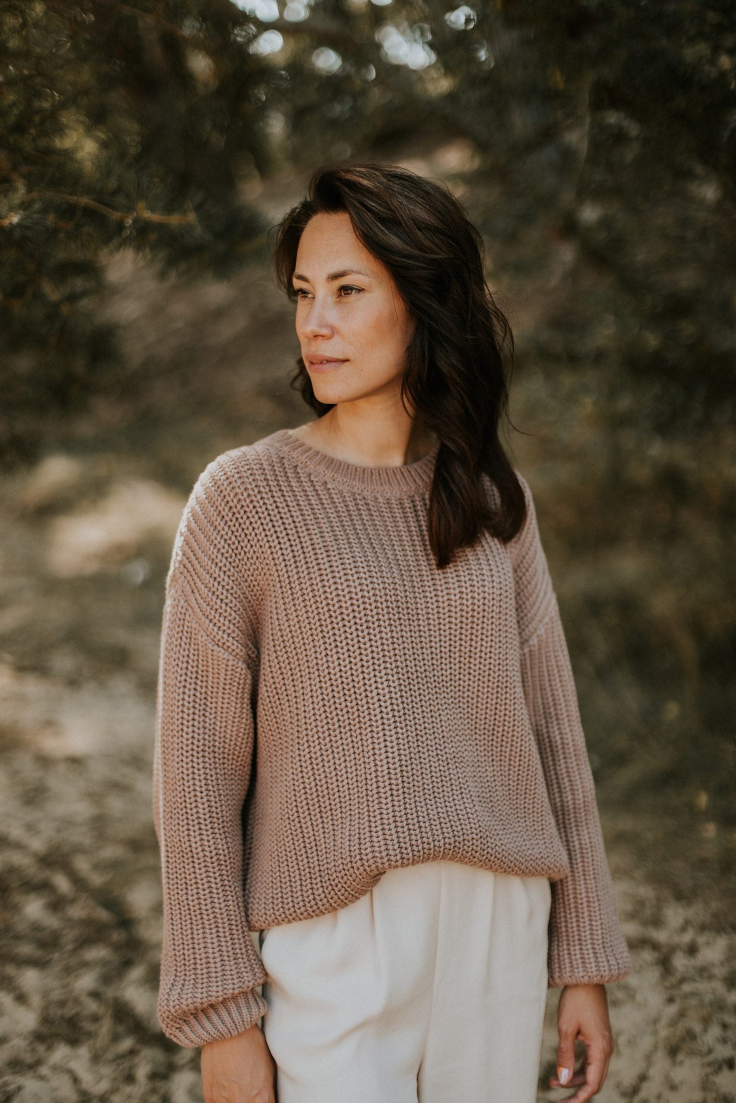 MOM Chunky Knitted Sweater | MIST