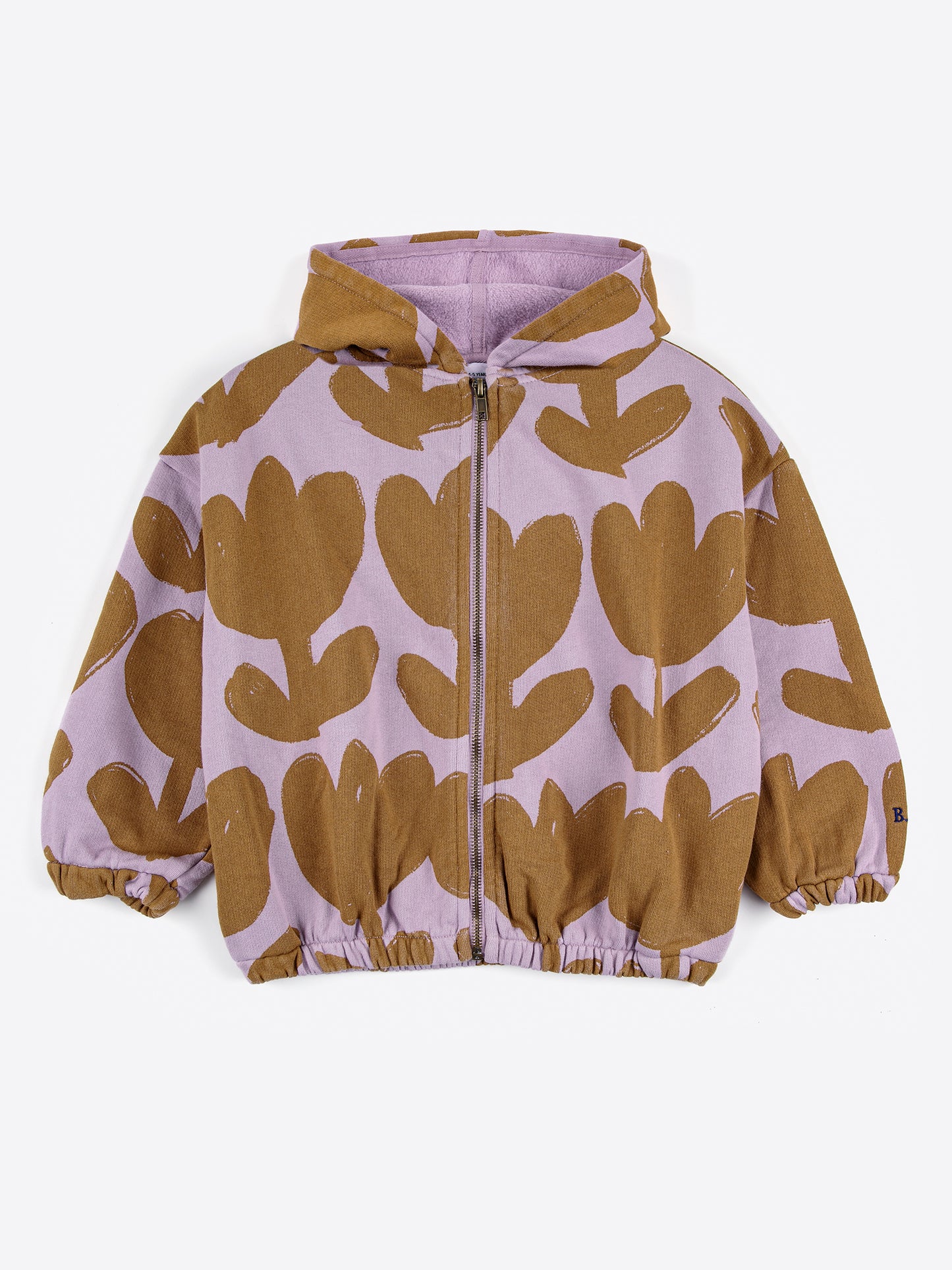 All Over Zipped Hoodie | RETRO FLOWERS