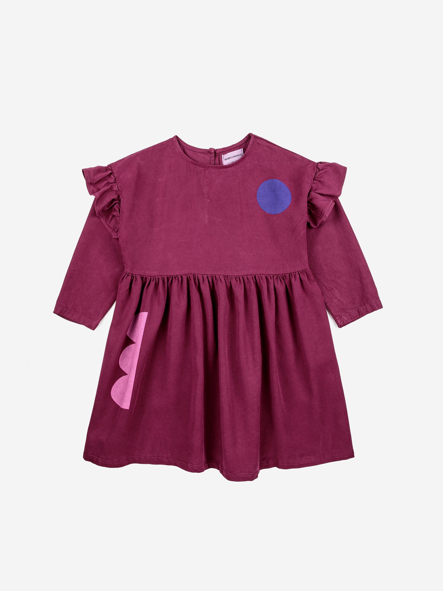 Shapes Ruffles Dress | GEOMETRIC