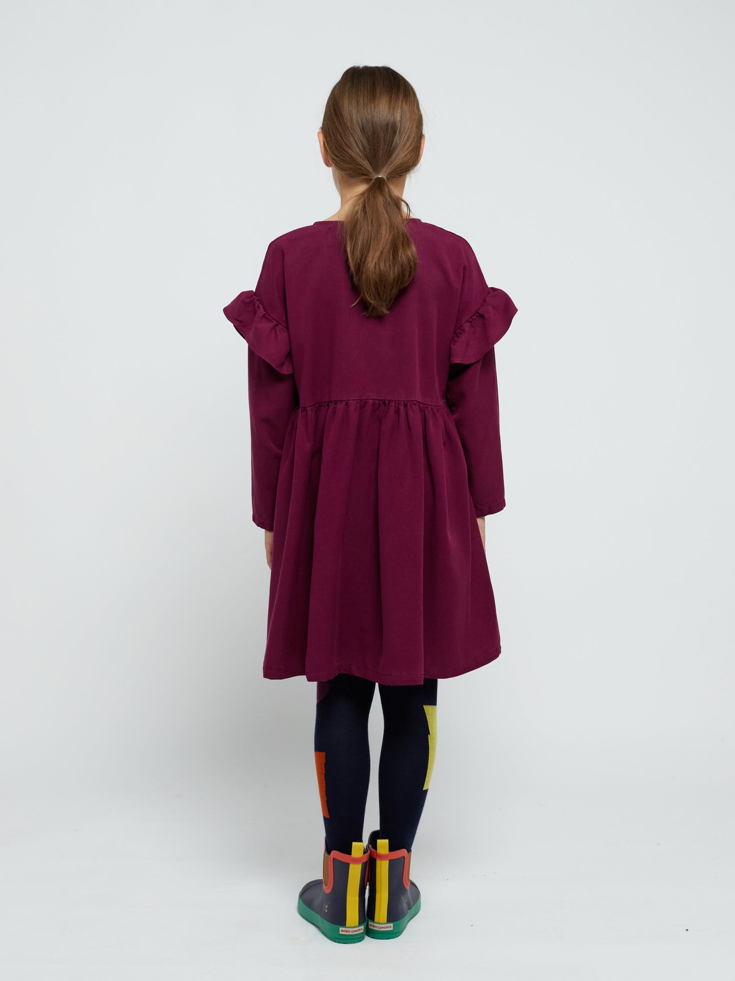 Shapes Ruffles Dress | GEOMETRIC