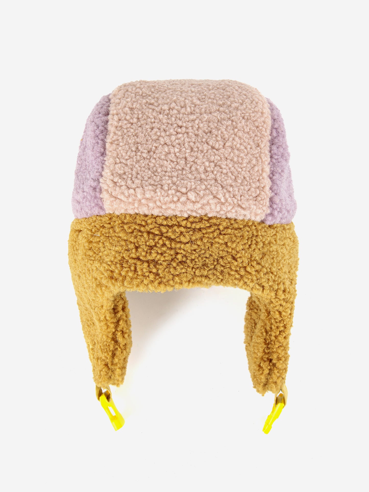Sheepskin Chapka | COLOR BLOCK PINK