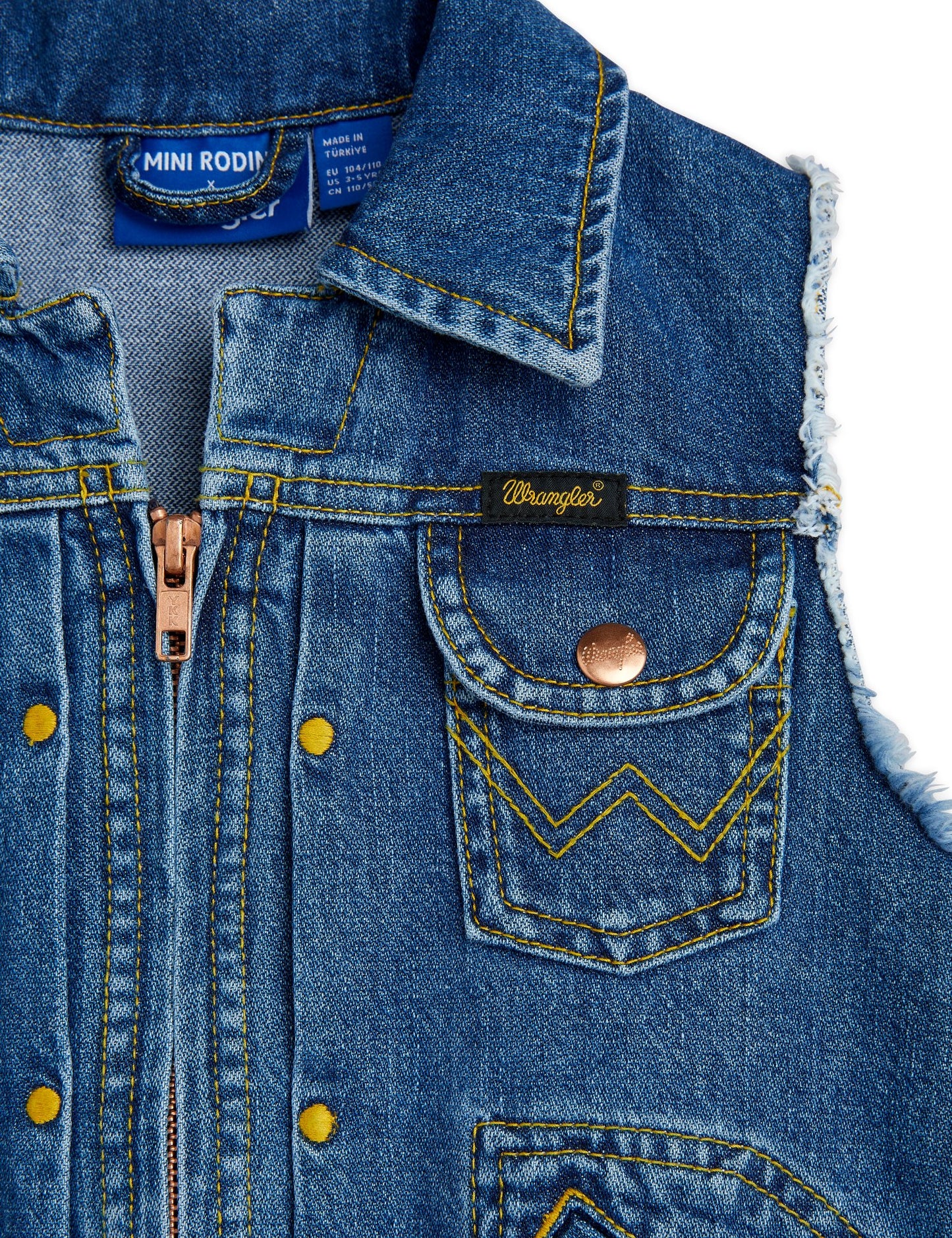 MR x WRANGLER Jeans Vest | PEACE DOVE