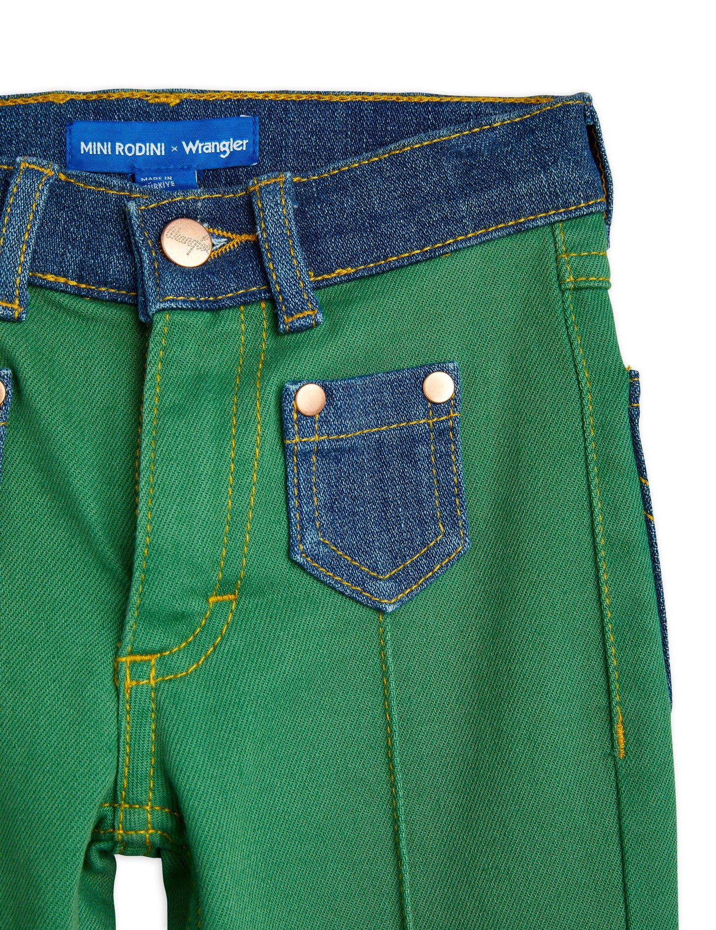MR x WRANGLER Flared Jeans | PEACE DOVE Green