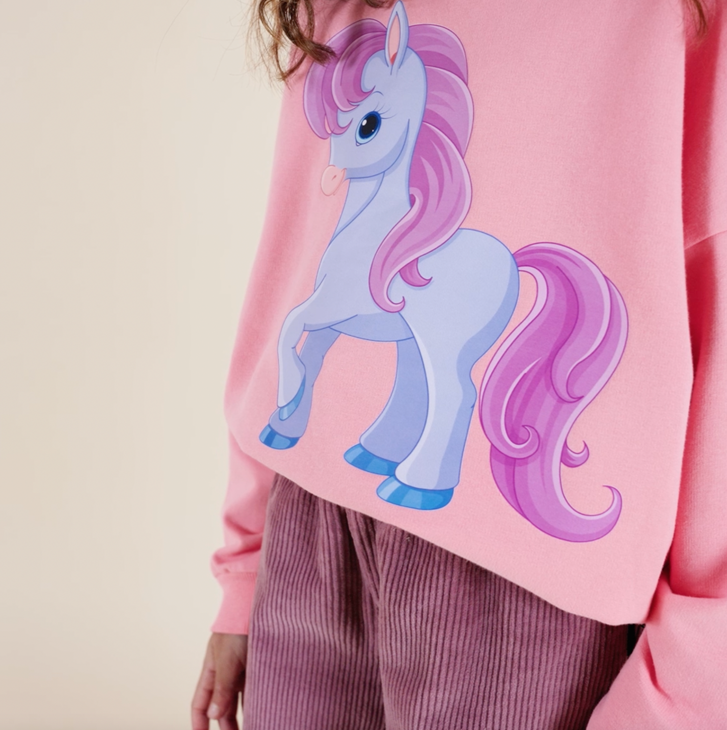 Pretty Pony Sweater | PINK