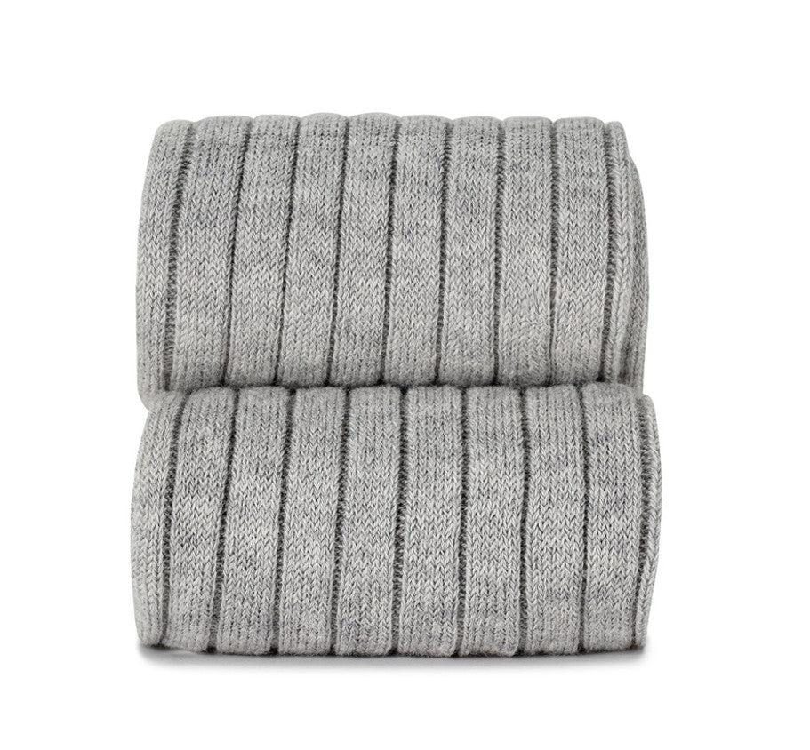 Ribbed Strumpfhose | Aluminum #221