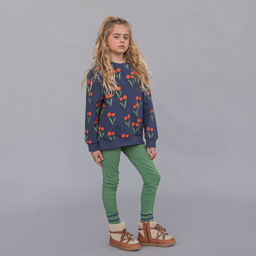 Sweatshirt with Split Back | TULIPS