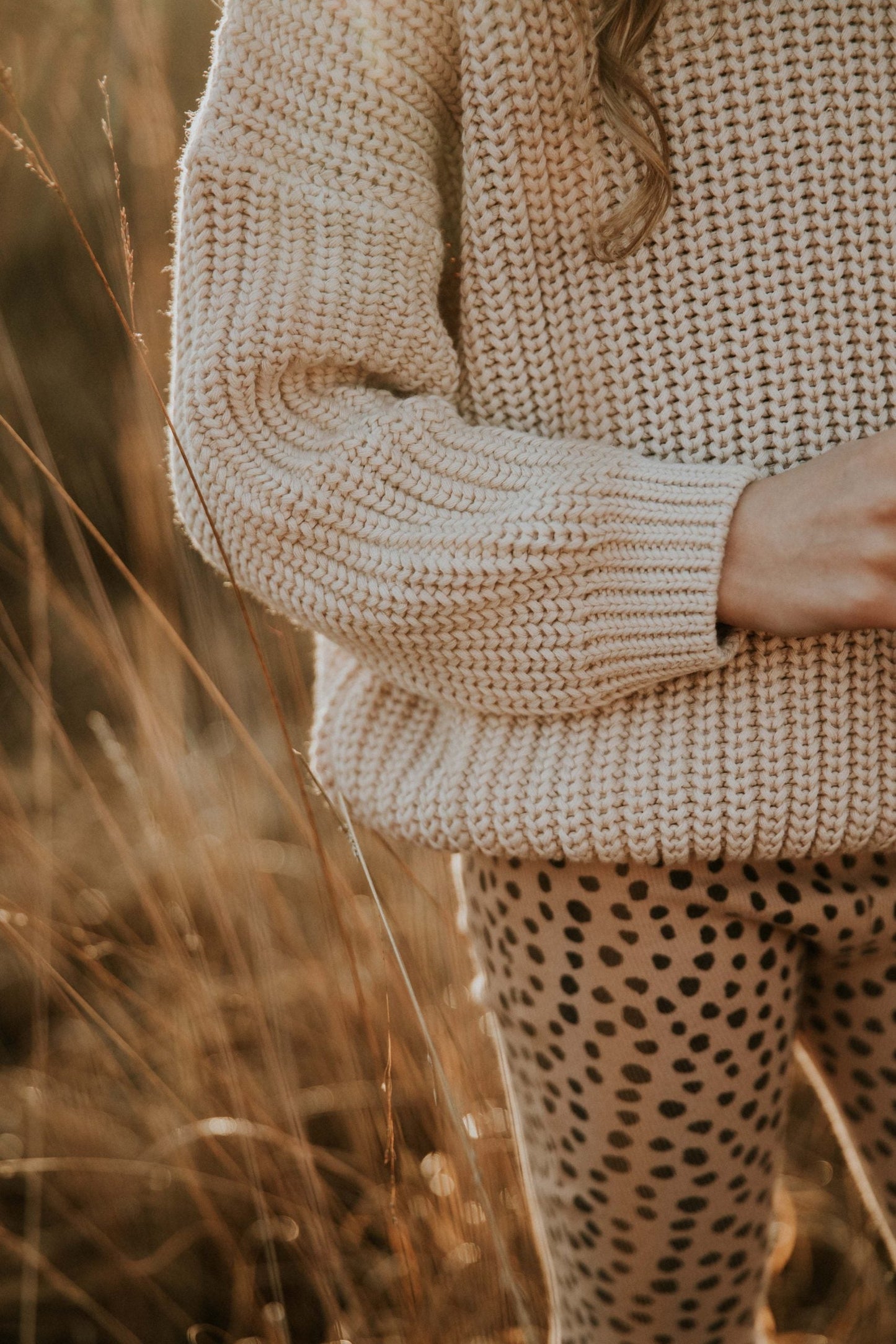 Chunky Knitted Sweater | MOON