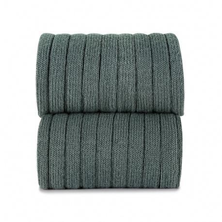 Ribbed Strumpfhose | Lichen Green #761