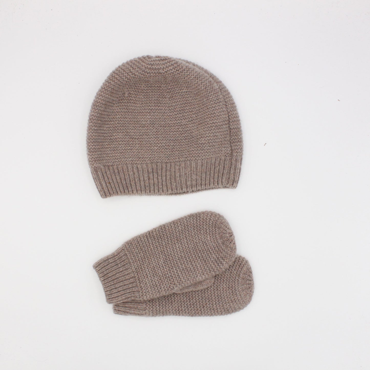 M&S Pre-loved Woll/Kashmir Mütze mit Handschuhen - Set (3/6Y)