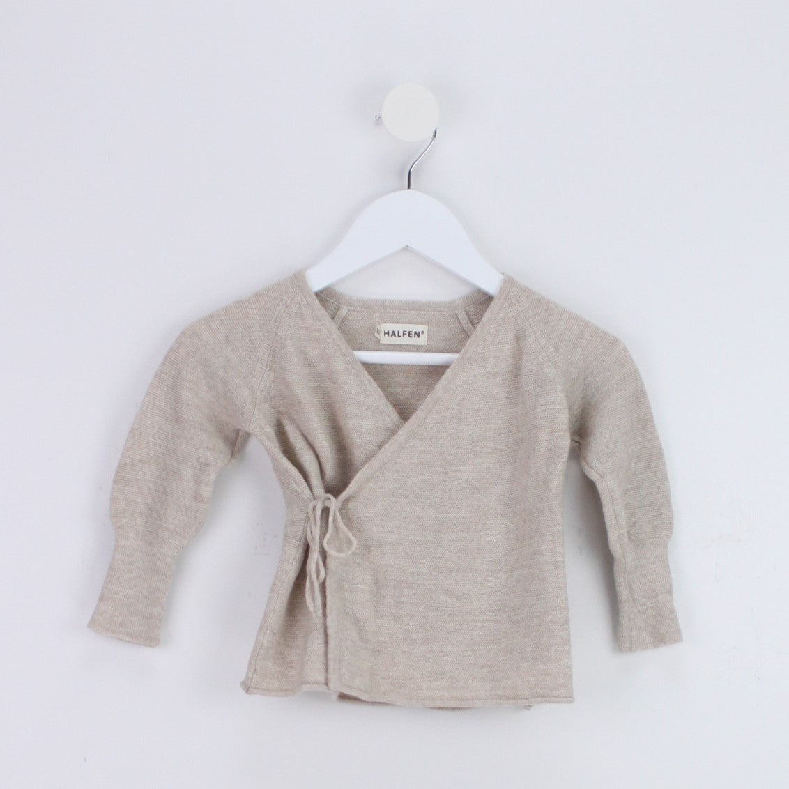 HALFEN Pre-loved Feinstrick Cardigan - Wolle (74/80cm)