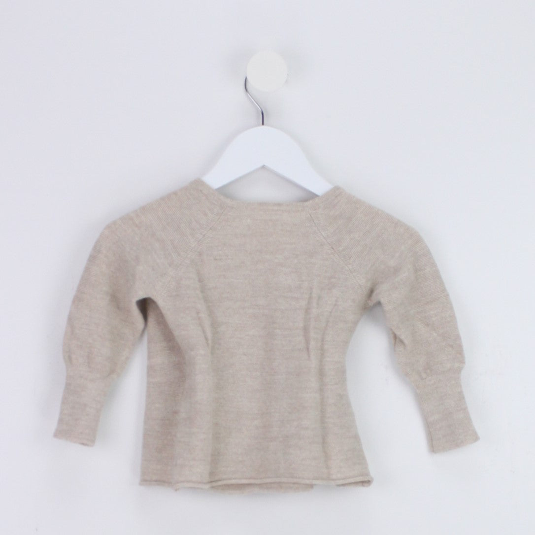 HALFEN Pre-loved Feinstrick Cardigan - Wolle (74/80cm)