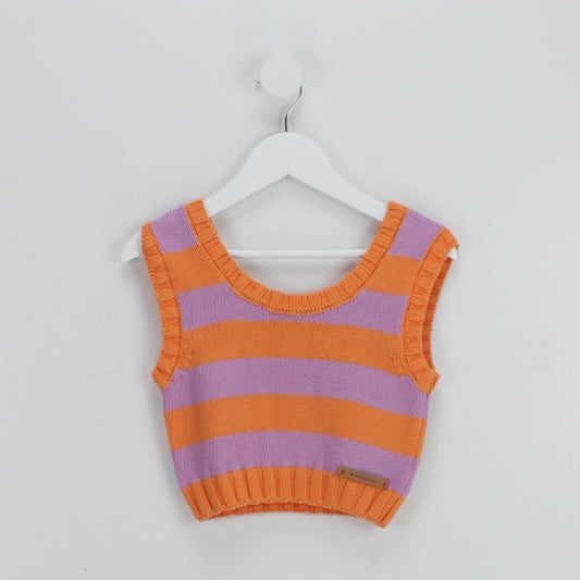 Pre-loved Crop Knit Top / Vest (8Y)