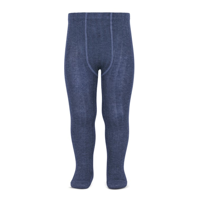Ribbed Strumpfhose | Jeans #490