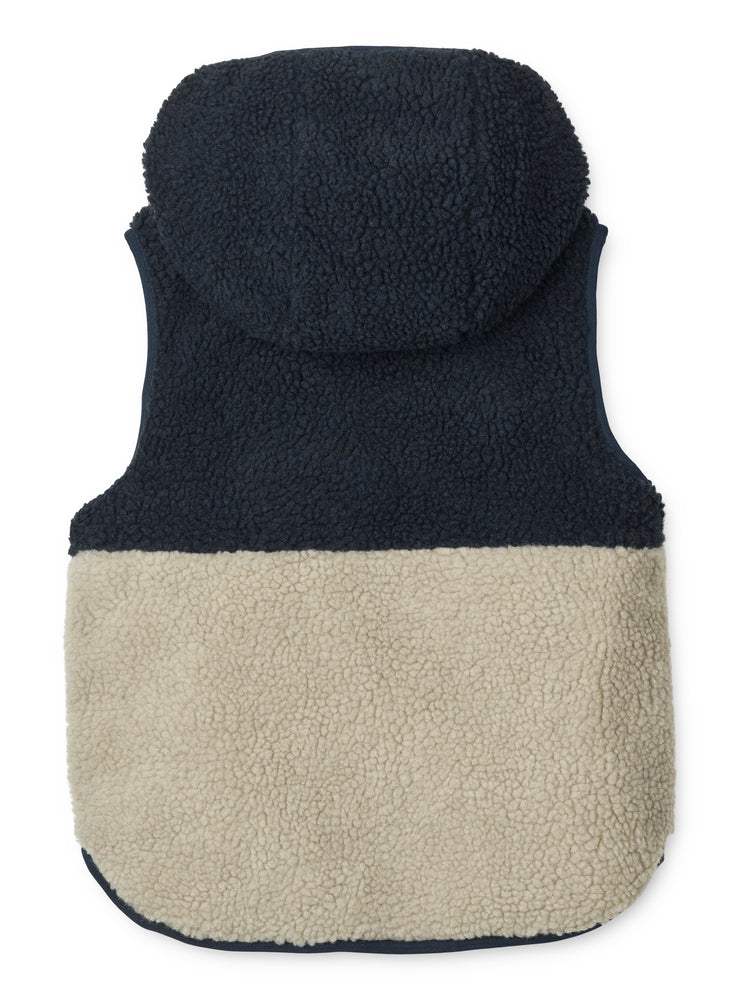 DIANA Wendbare Thermo Weste | WHALE BLUE MIX