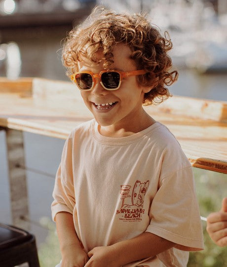 Sunglasses MINI TOMMY | Orange + Beige
