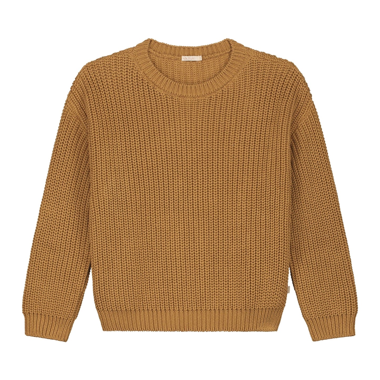 MOM Chunky Knitted Sweater | GOLD