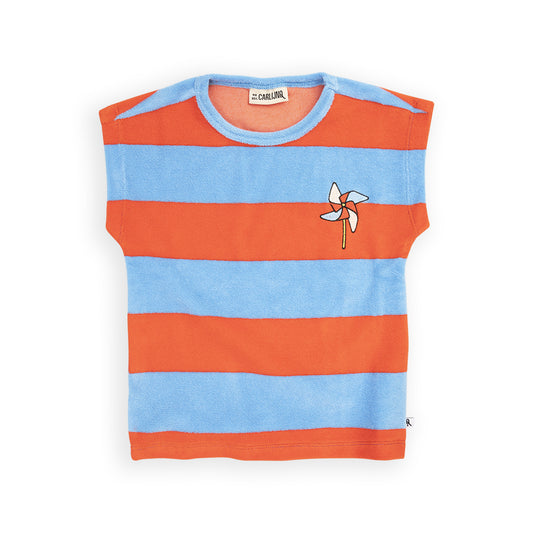 Frottee T-Shirt | STRIPES