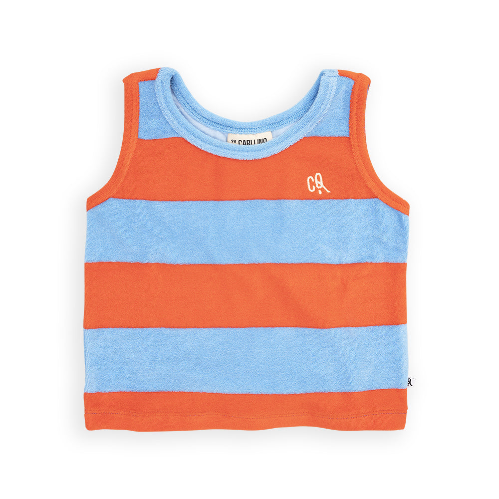 Frottee Tanktop | STRIPES