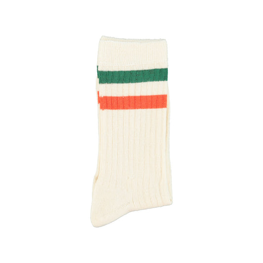 Socks | ERCU/ORANGE&GREEN STRIPES