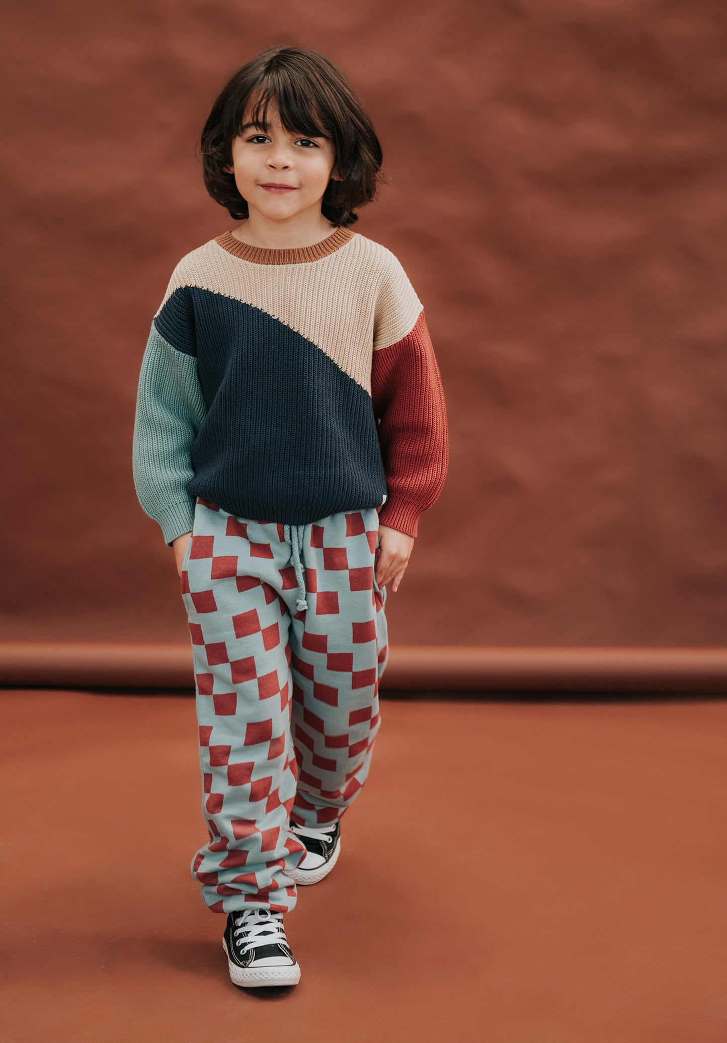 Knit-Pullover "Colour Block" | MOOD INDIGO