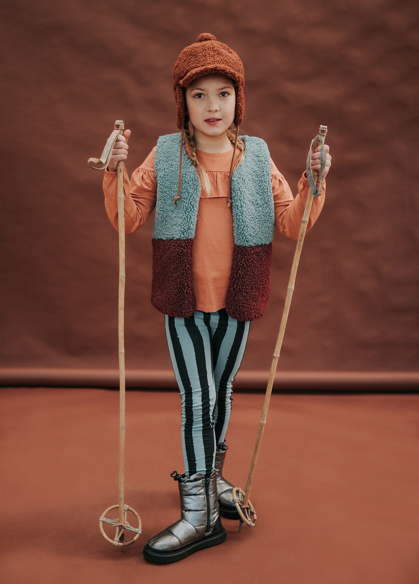 Leggings "Stripe" | ICE BLUE