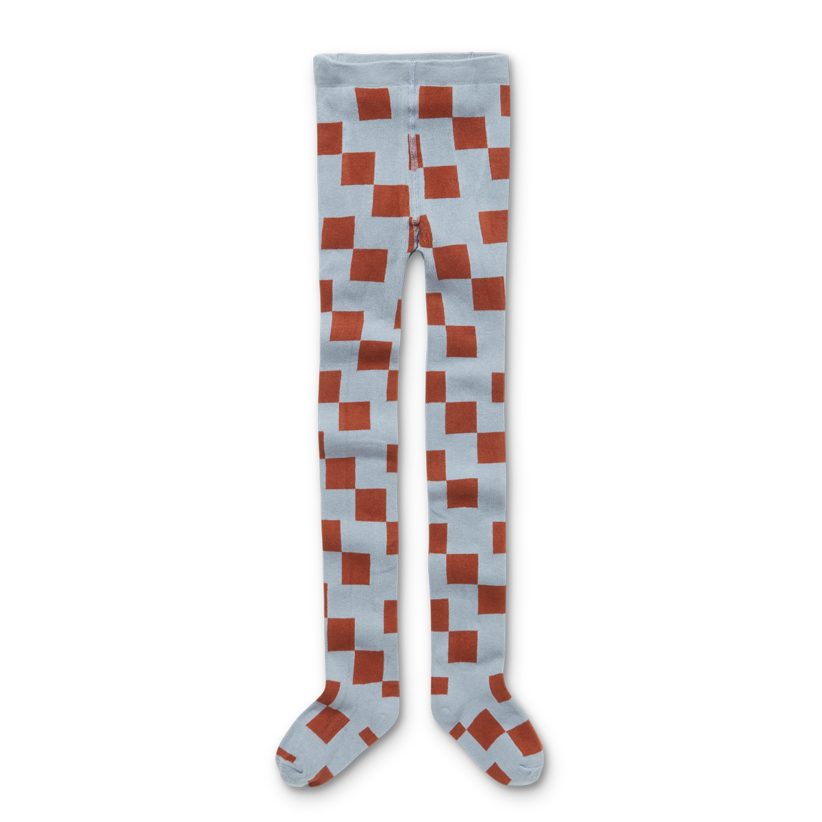 Strumpfhose " Blocks" | ICE BLUE