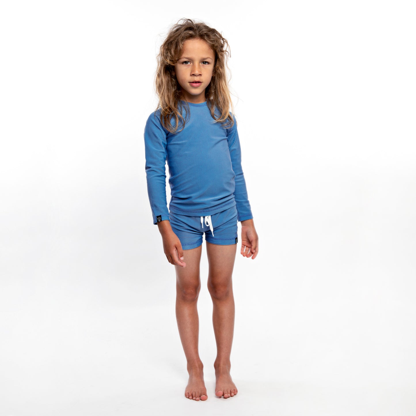 Ribbed Longsleeve Bade-Top | HIGH TIDE
