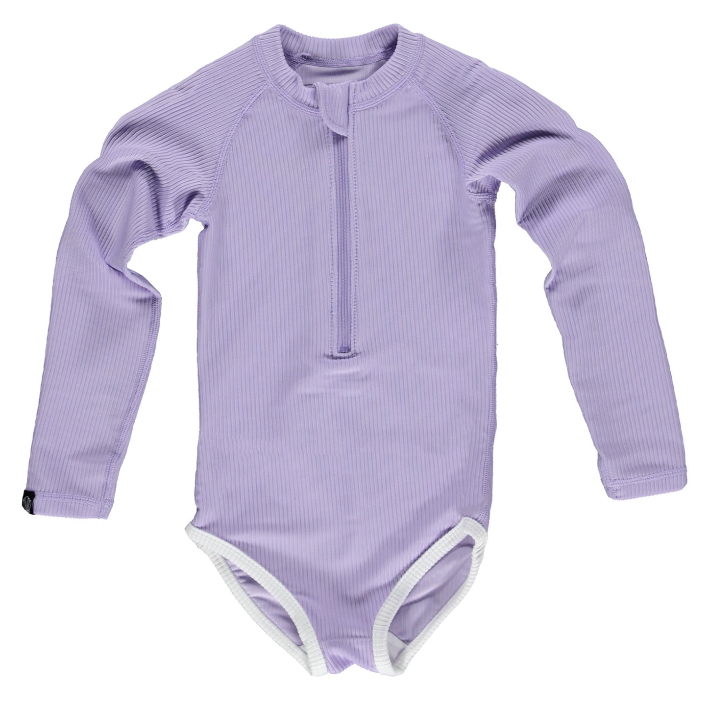 Ribbed Badeanzug | LAVENDER