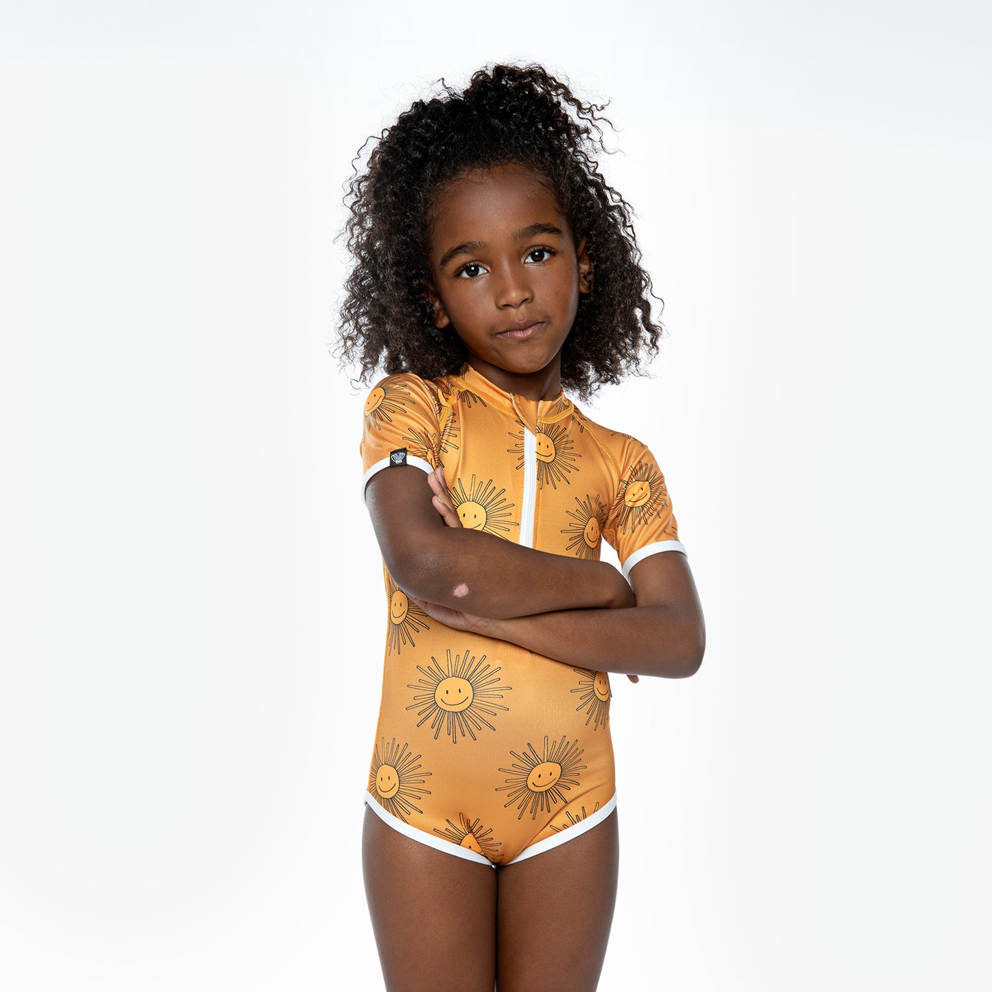 Spread Sunshine Badeanzug | GOLDEN ORANGE