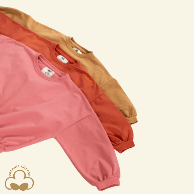 Organic Cotton Sweatshirt | BISCUIT