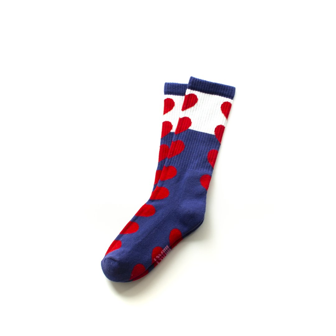 Retro Socks | "HEARTY APPLE CHRISTER"