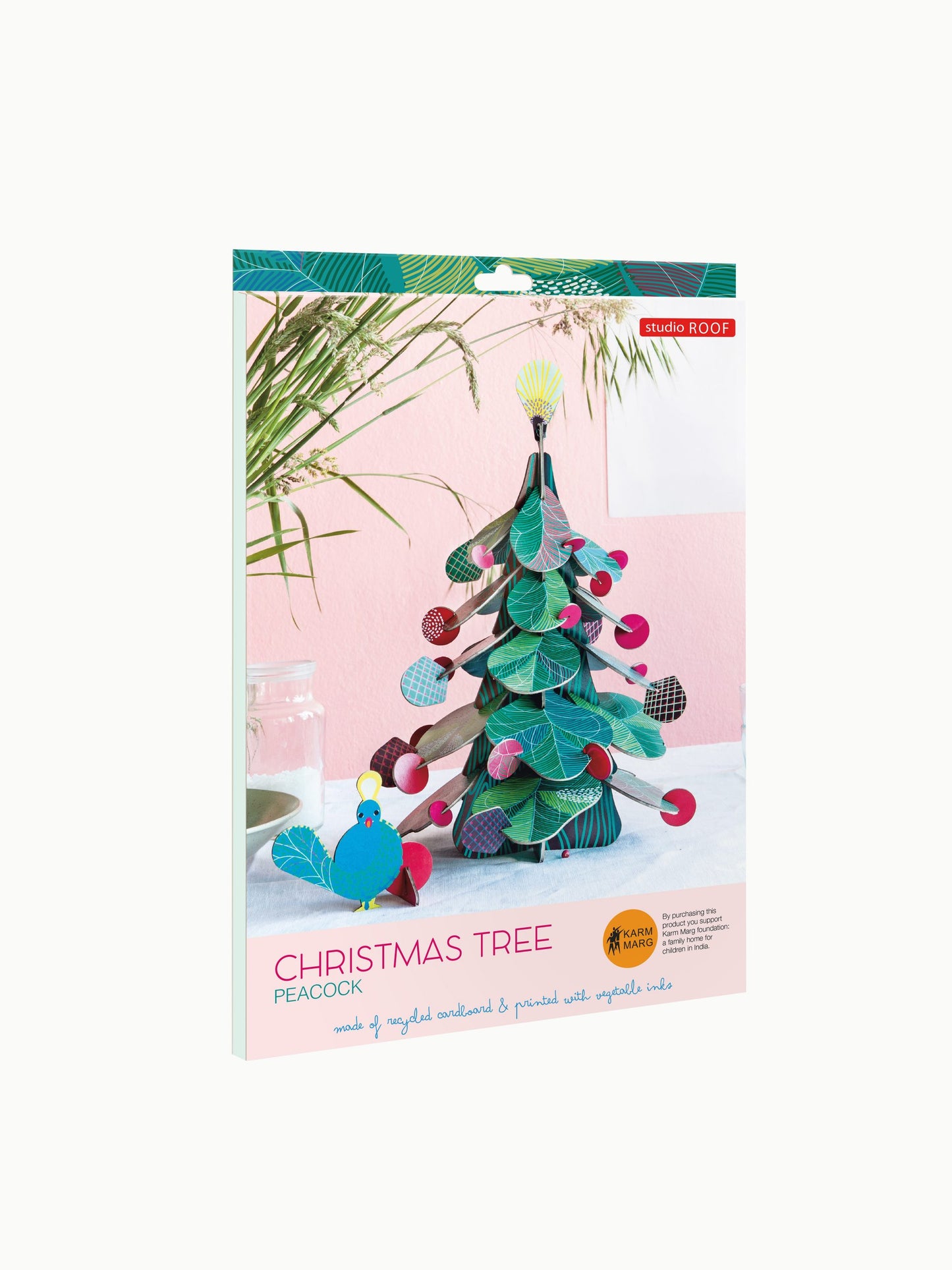3D Papp-Weihnachtsbaum - Klein | PEACOCK