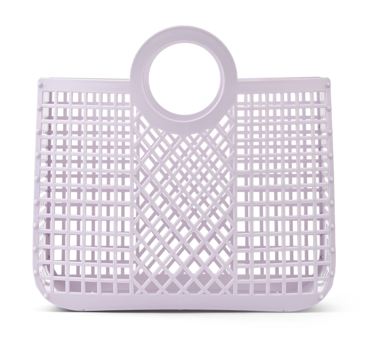 BLOOM BASKET Korbtasche | Misty Lilac