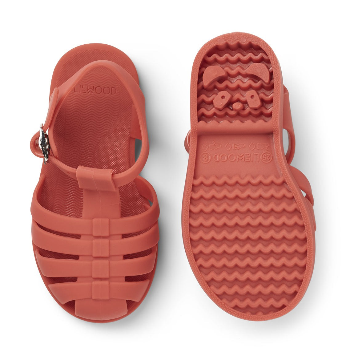 BRE Beach Sandals - Apple Red
