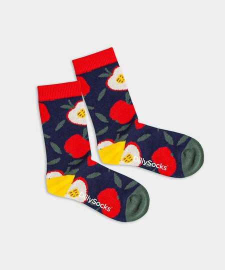 Printed Socks | "AN APPLE A DAY"