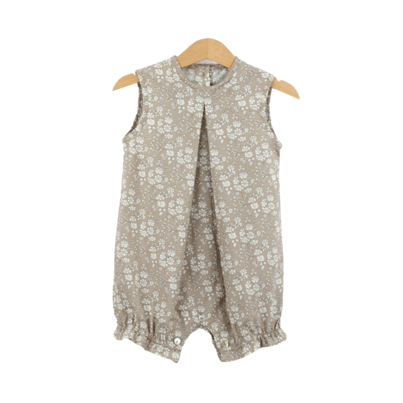 "Rosalie" Romper in Liberty Fabric