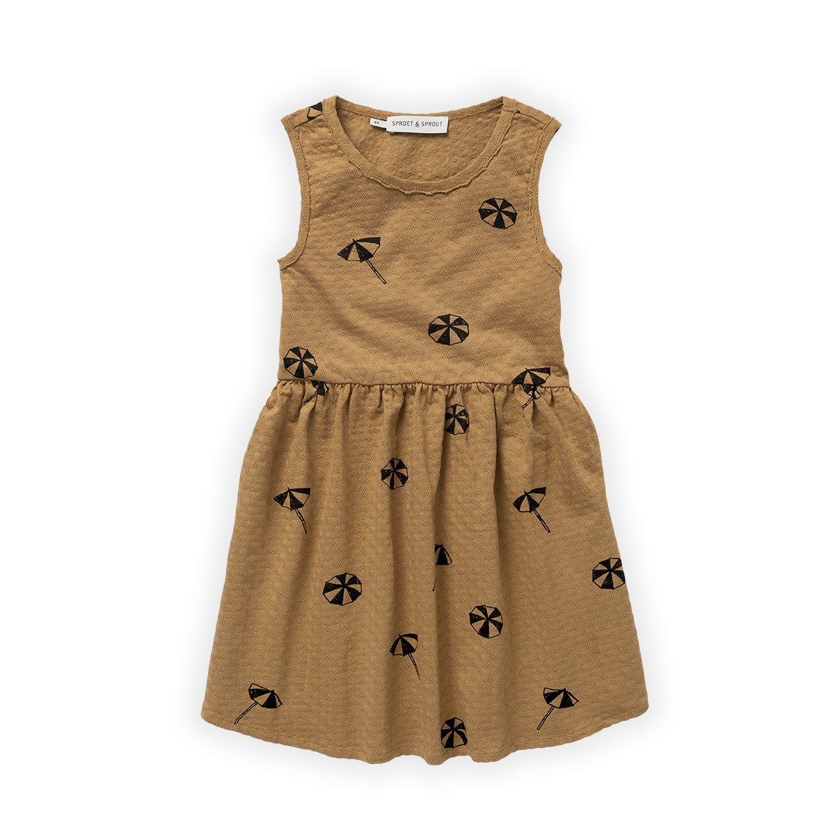 Jersey-Kleid "Umbrella Print" | TOBACCO