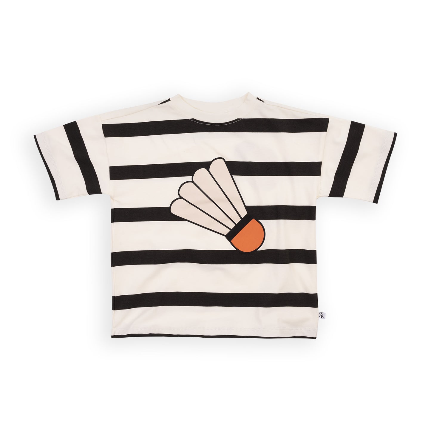 Jersey T-Shirt | STRIPES BLACK