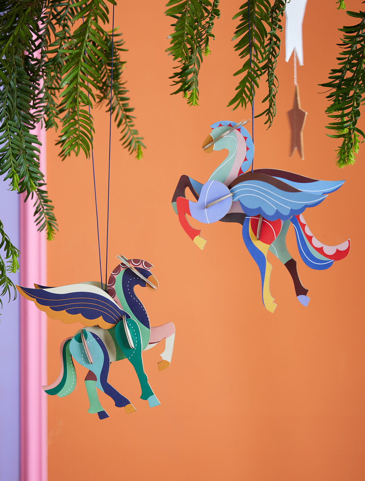 3D Weihnachtsbaumschmuck / Deko | FLYING PEGASUS