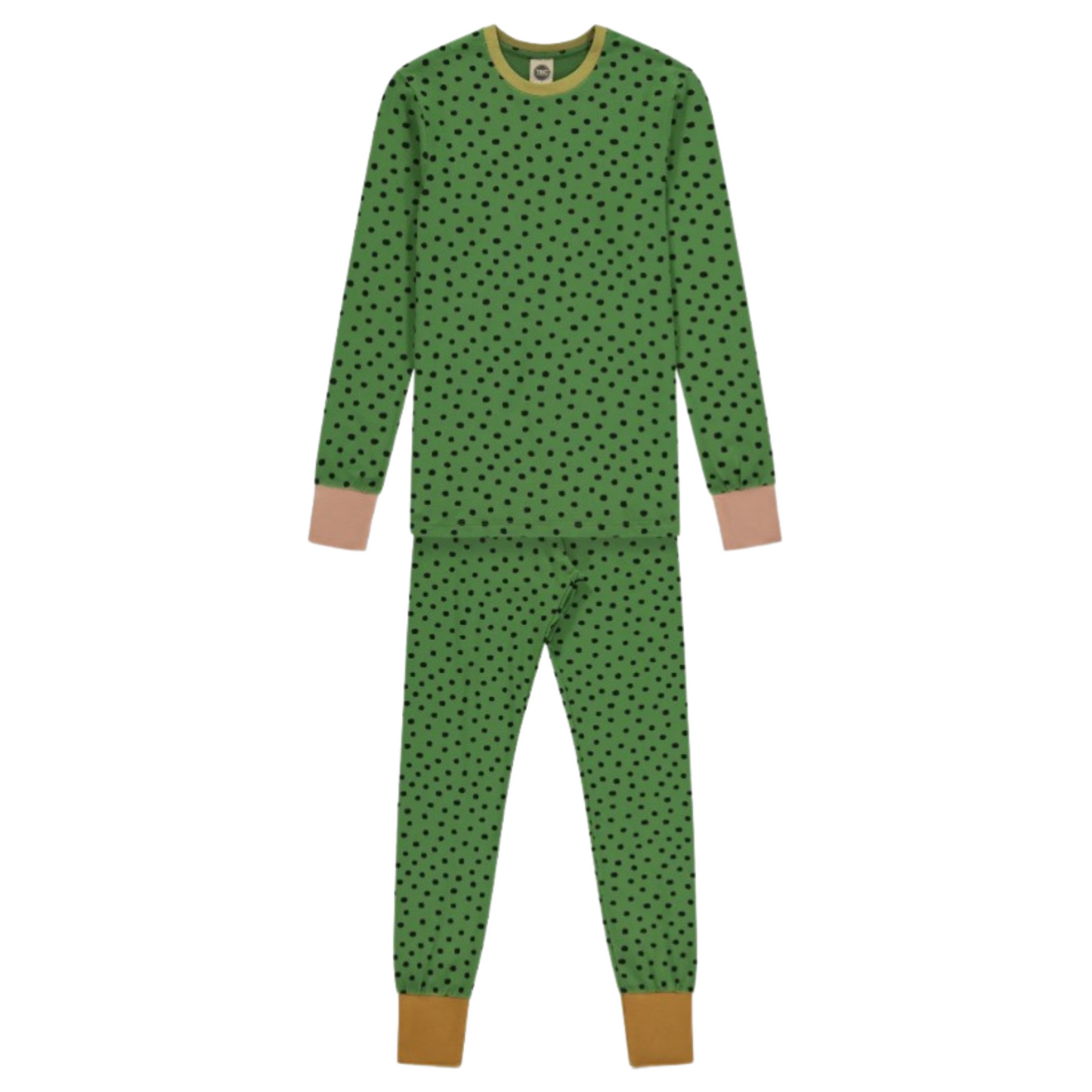 Women SLIM FIT Pyjamas | WONKY SPOTS GREEN