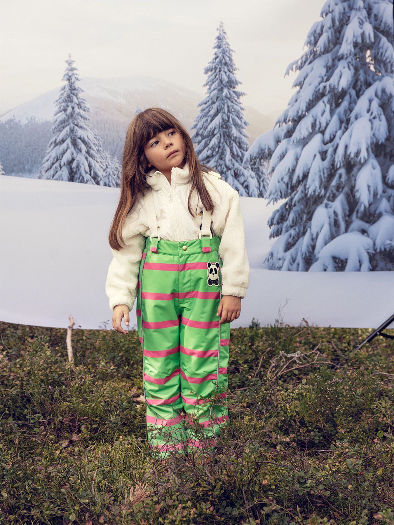 Pre-loved Ski-/ Winterjacke & Skianzug SET (8/9Y)