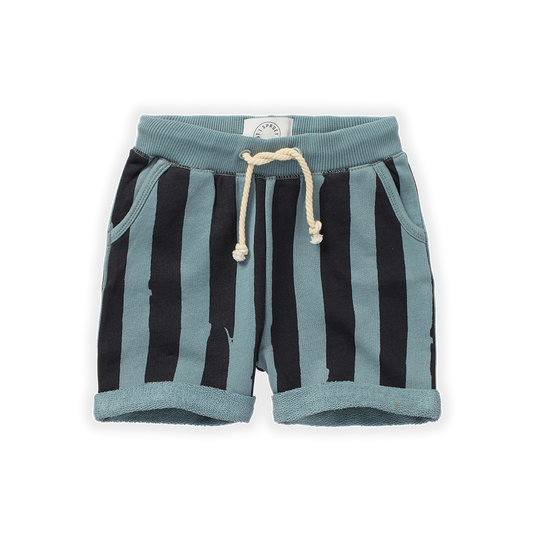 Shorts Stripes| LIGHT PETROL