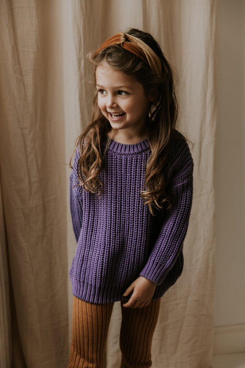 Chunky Knitted Sweater | VIOLET