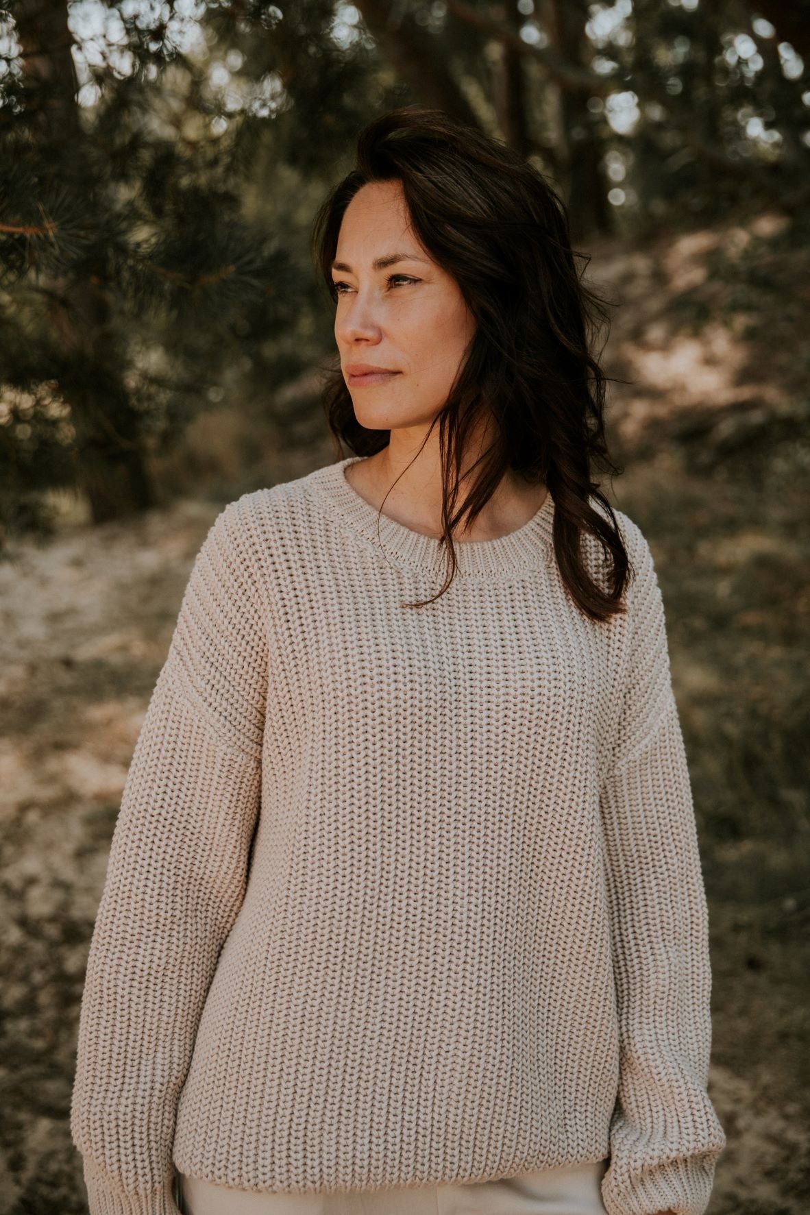 MOM Chunky Knitted Sweater | MOON